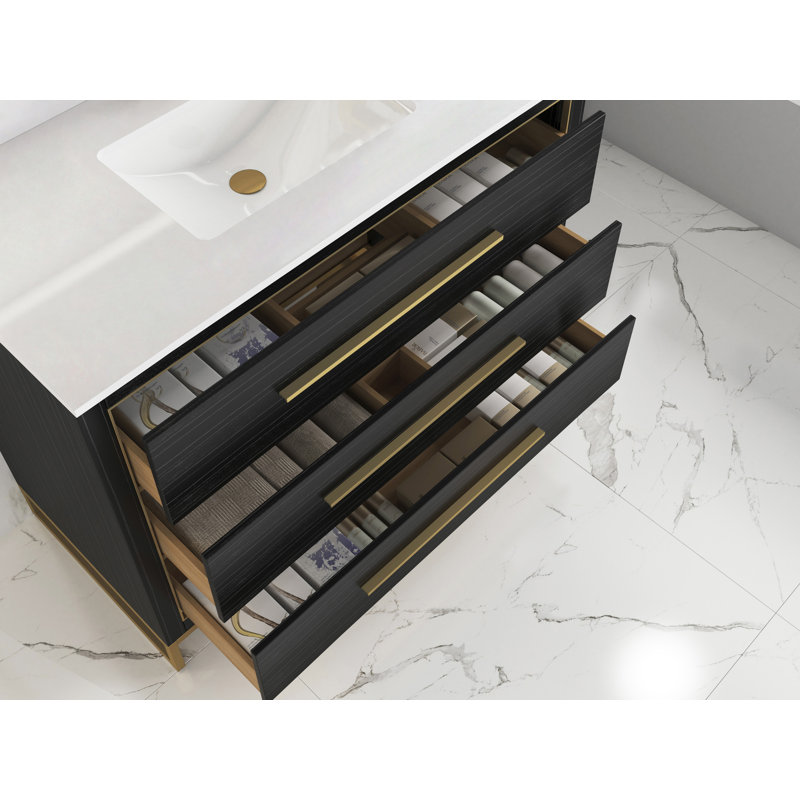 Ensemble de meuble-lavabo simple 48 po Carlson