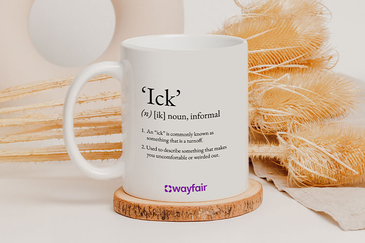 Header with Certified Ick-less Mug