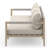 Nida 93'' Wide Teak Patio Sofa with Cushions-1998169249-1889707182