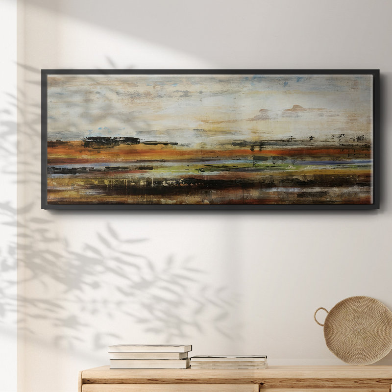 Historia - Framed Canvas, 24" H x 60" W