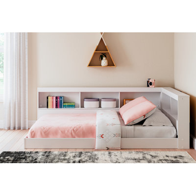 Piperton Bookcase Storage Bed