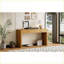 Console Farmhouse rustique avec pieds en bois d'hévéa - rangement à 2 tiroirs, durable pour le salon-260628964