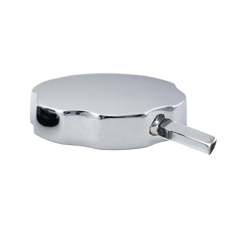 Lever Assisted Replacement Trim for Cable Drive Bath Drain Waste & Overflow Assemblies