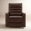 Gabi 33" Genuine Leather Swivel Power Recliner