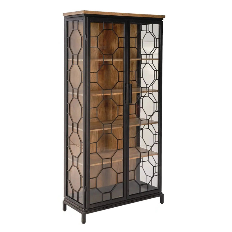 Armoire haute avec tablette en bois Mariani