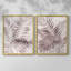 Impression sur toile I-Premium Inversed Island Palms - prête à être accrochée - aucun clou requis - aucun clou requis-1229015319-1229015316