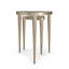 Cuff Links Glass Nesting End Table
