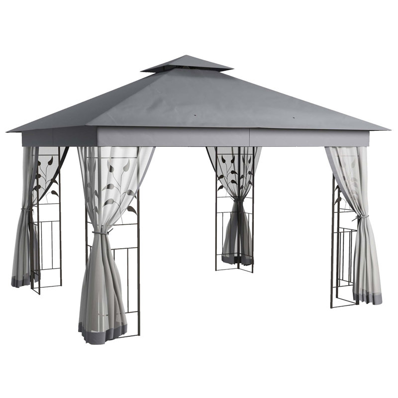 Abri de jardin en métal Outsunny