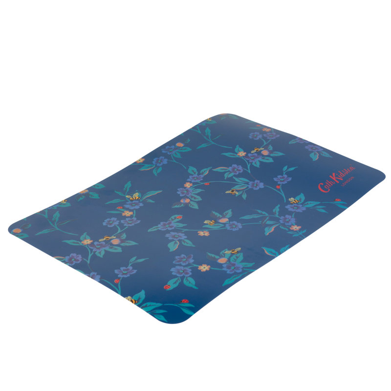 Flora Fauna Greenwich Flowers Feeding Mat