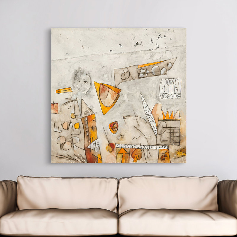 Untitled II (Cage & Bacon) by Vittorio Teruzzi - Wrapped Canvas Print, 70cm H x 70cm W x 4cm D