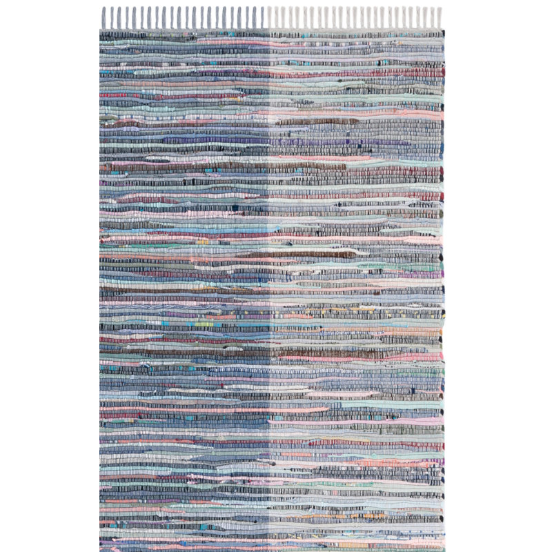 Tapis en coton tissé à plat Fanshawe, Carré 6 pi