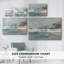 Toile tendue Turquoise Cliff Wall II-Gallery-1544046973
