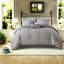 Ensemble de literie pour grand lit, polyester Seersucker Modern Home Comfort