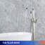 Robinet de baignoire sur pattes à 1 poignée avec inverseur-96899213