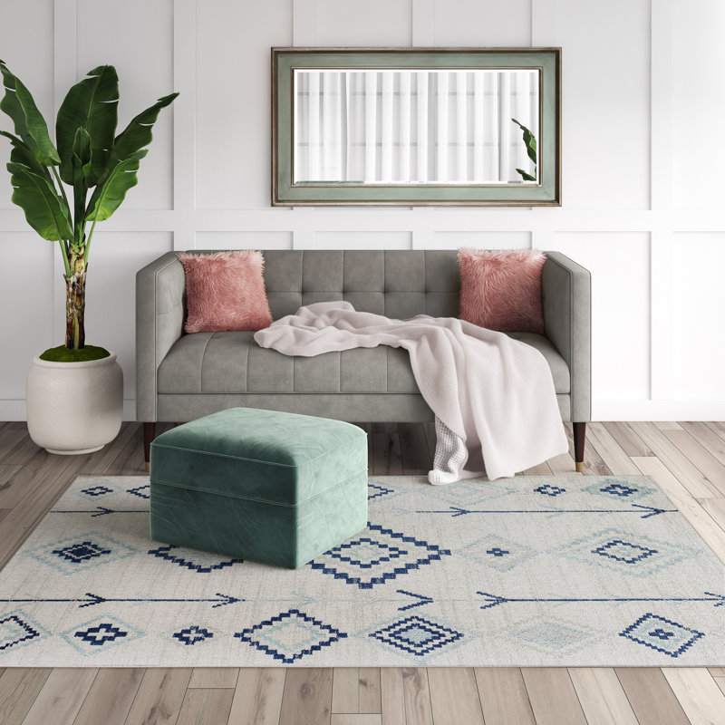 Tapis tribal Bodrum, Rectangle 8 pi 9 po x 12 pi