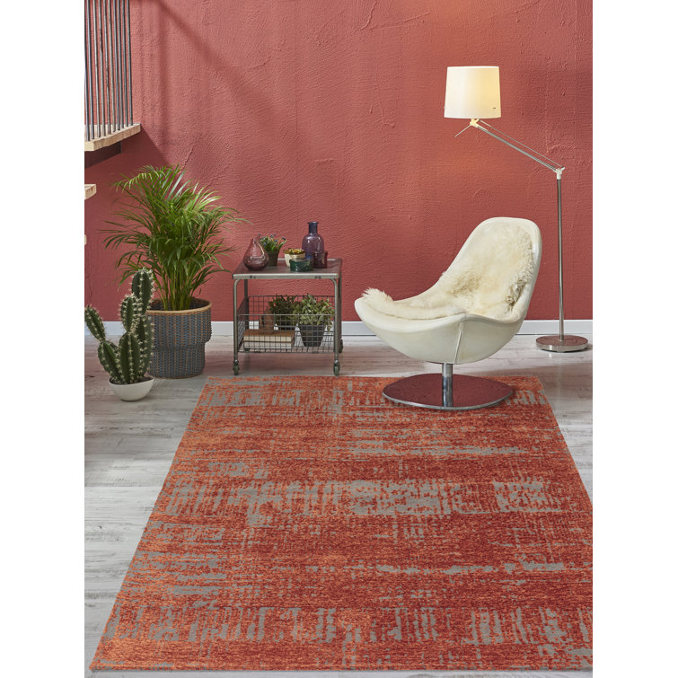 Agita Flatweave Marmalade Orange Rug