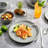 Gibson Home Everyday Square 40-Piece Expanded Dinnerware Set, White Porcelain