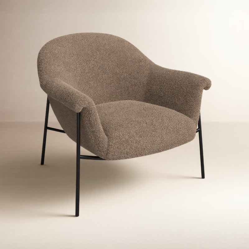 Suerte Armchair, Sheldon Java Polyester Blend