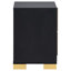 Jeremiah Black 2-Drawer Nightstand