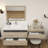 Aliki 60" Wall Mounted Vanity With Reinforced Acrylic Sink-1658322945