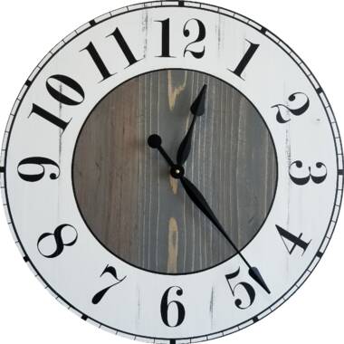 Gholson Wood Wall Clock