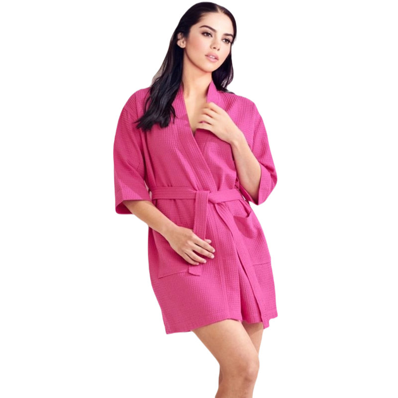 Peignoir Narayanan, Taille unique, Rose vif