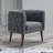 29'' Wide Barrel Chair, Gray