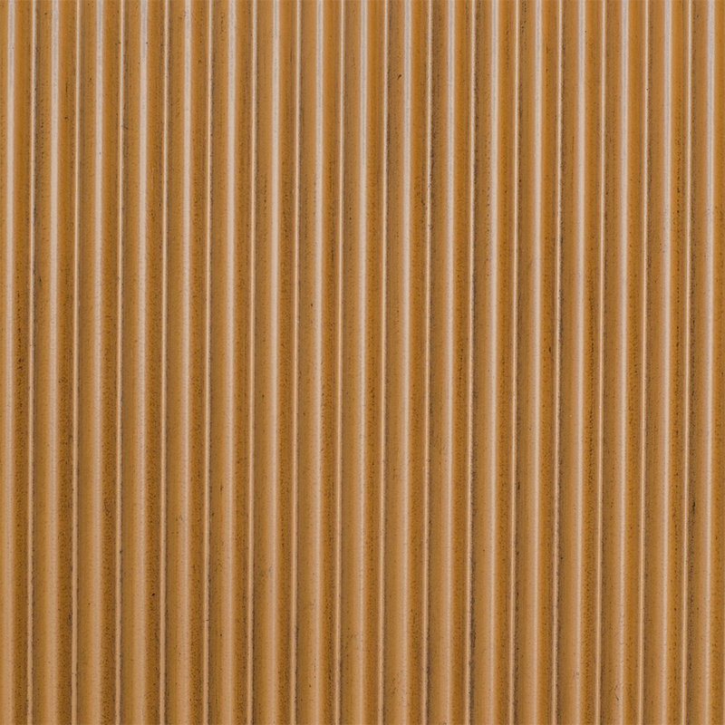 Table basse cannelée