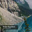 Rideau de douche Moraine Lake Banff Canada Mountains avec 12 crochets-1928976535