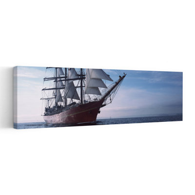 «Tall Ships Race in The Ocean», Baie de Douarnenez, Finistère, Bretagne, France, paysage abstrait contemporain, art mural