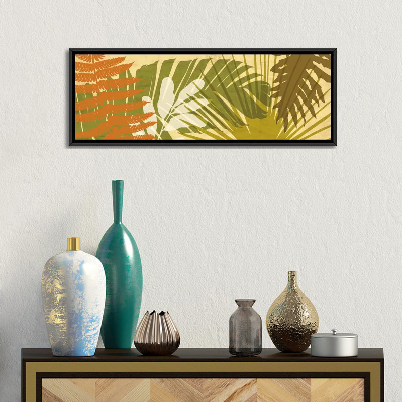 «Fresh II», impression sur toile, H 12 po x l 36 po x 1,5 po, Toile avec cadre noir