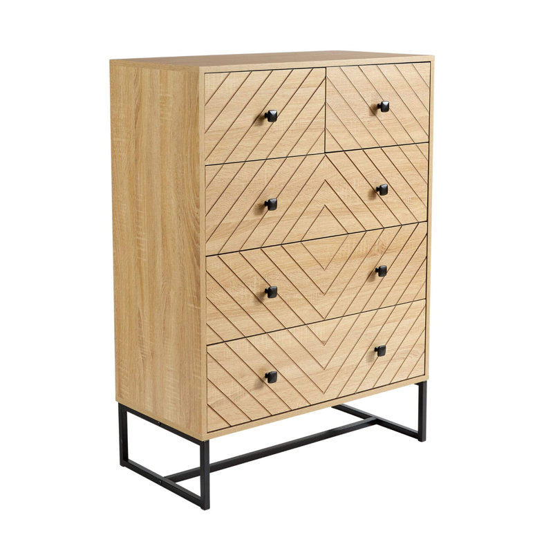 Landers 5 Drawer Chest Storage Unit
