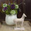 Pot avec poignées, céramique, blanc - petit-1373451375
