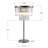 Lemanski Luxe Crystal Two Layer Table Lamp Accent Lamp-735973618-735973389-735973385