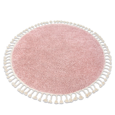 Round Winchell Solid Colour Area Rug