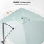 304cm X 396cm Rectangular Cantilever Parasol-2084899093