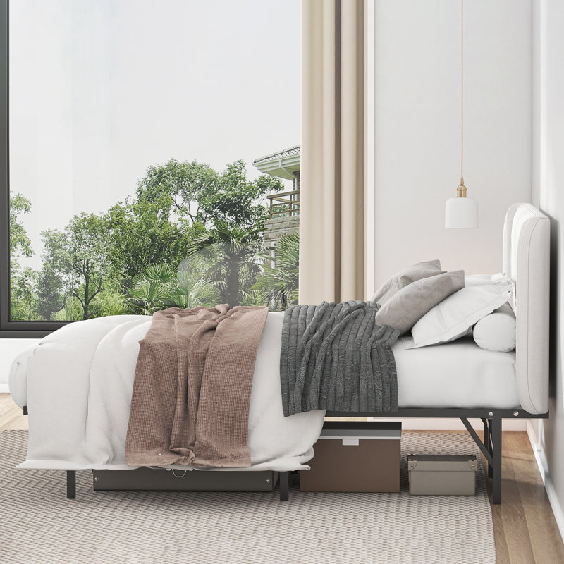 Queen Size Metal Bed Frame