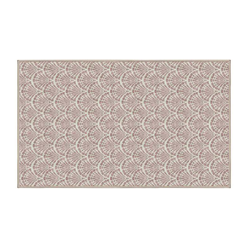 Fiontan Hand Loomed Washable Abstract Indoor Rug, Rectangle 2' x 3'