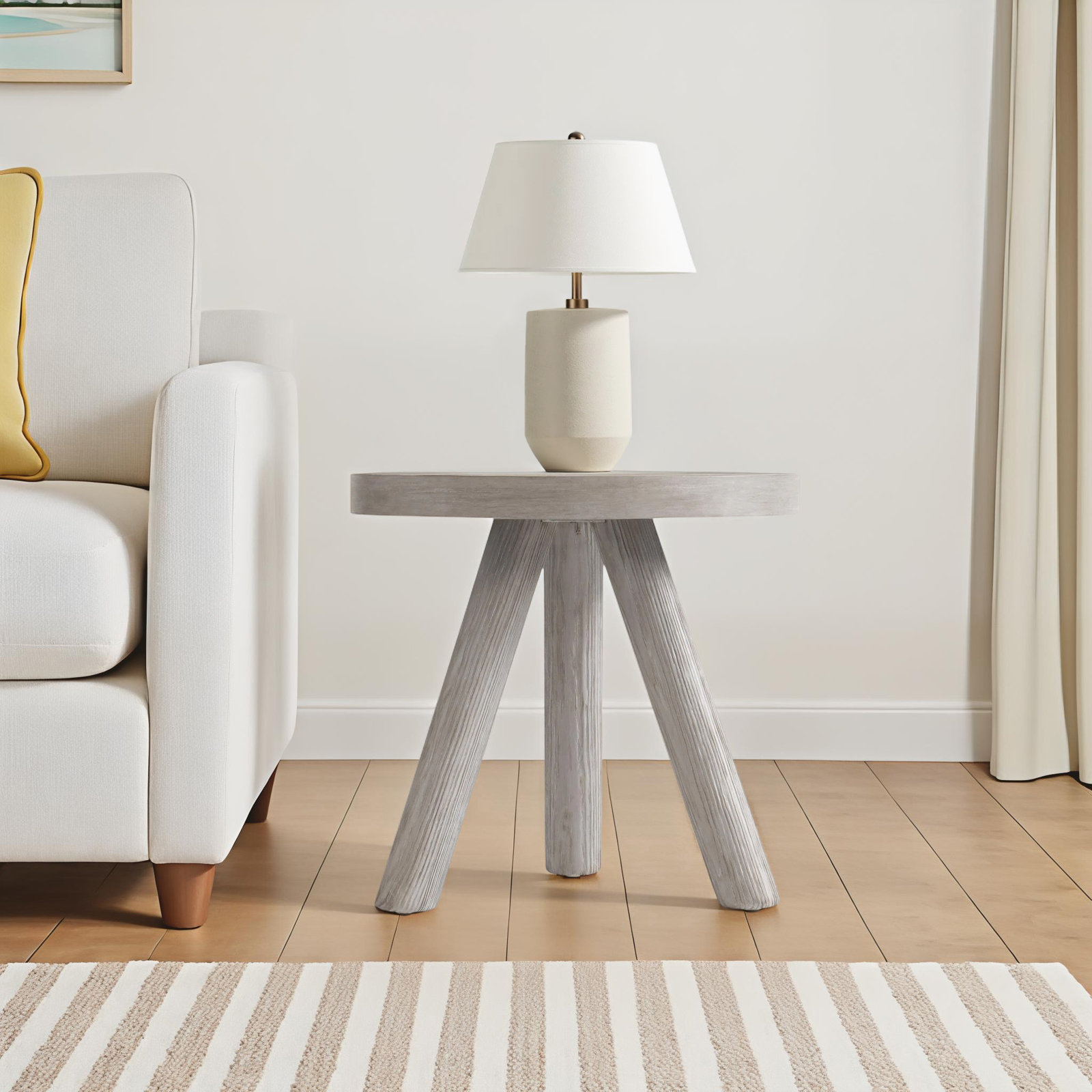 Harmon 3 Legs End Table