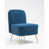 Velours bleu marine est en rupture de stock