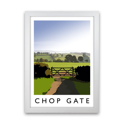 Chop Gate Portrait by Richard O'Neill - Print