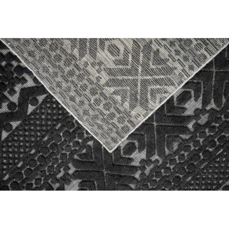 Bariloche Wool Geometric Area Rug, Rectangle 12' x 18'