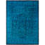 Overdyed Hand-Knotted Wool Modern-Contemporary Green Area Rug 9' 1" x 12' 4"