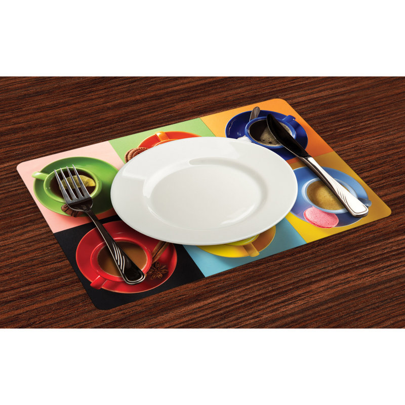 Ashvith Coffee Cocoa Deserts Placemat