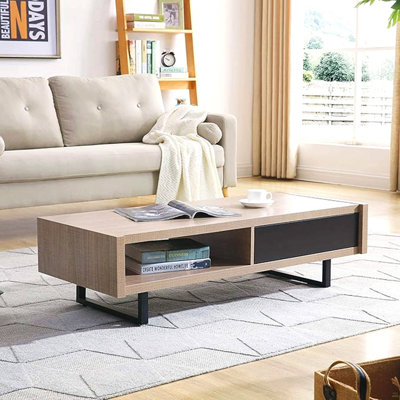 Table basse Mid-Century Modern Ash