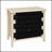 3 Drawer Buffet Sideboard with Adjustable Shelves, Hand-woven Rope Decorated Drawers for Versatile Storage and Elegant Design