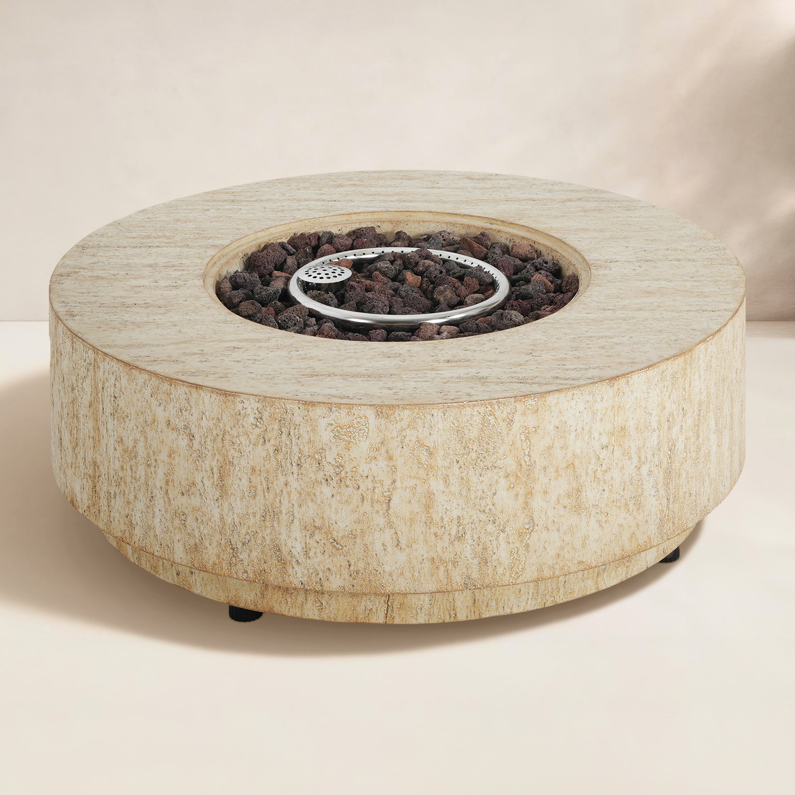 Rosco Round Fire Pit Table