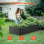 Jardinière en métal surélevée avec jardin 6x3x1.5ft