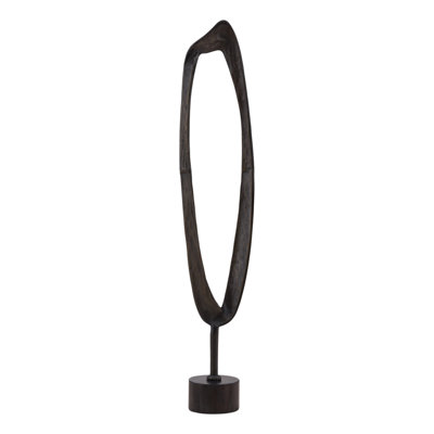 Sculpture Kroll laiton noir petit