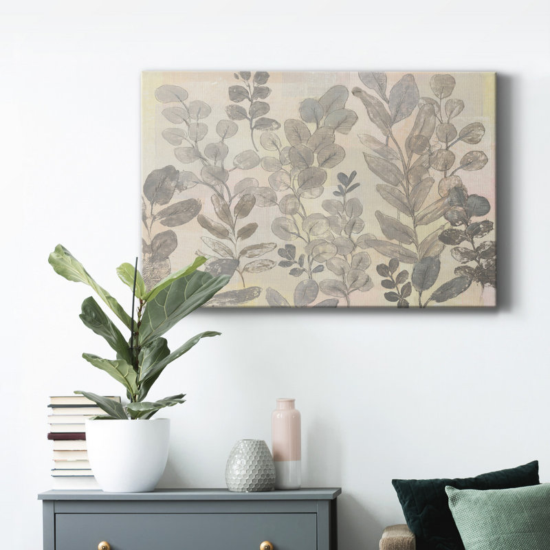 " Leaf Pattern II ", 12" H x 8" W x 1" D